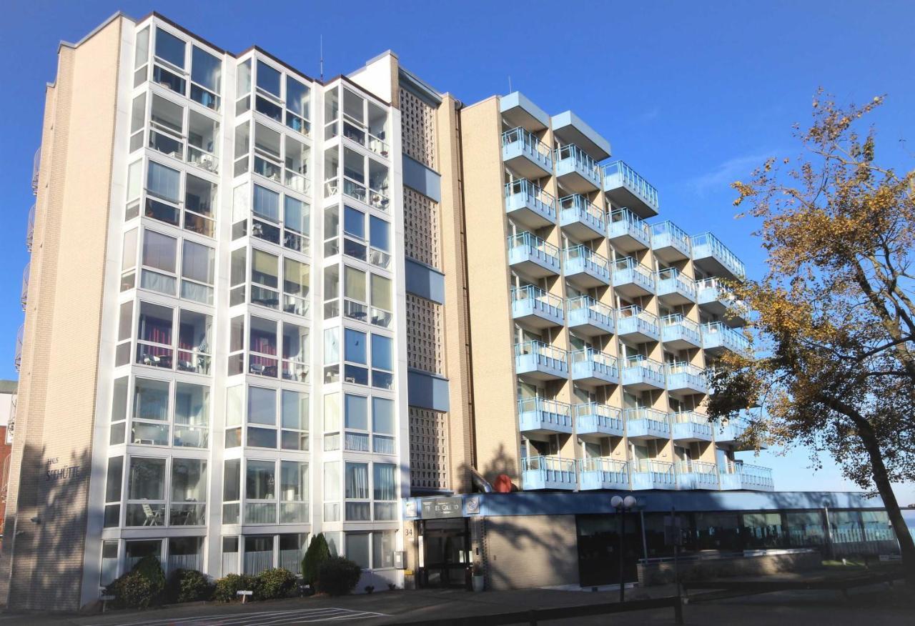 Haus Seehuette Wohnung 401 Куксхафен Экстерьер фото